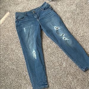 Maurice’s Distressed Boyfriend Fit Jeans